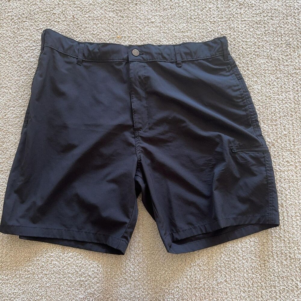 Onia Swim Shorts Mens XL Black Stretch Drawstring Board Trunks Quick Dry